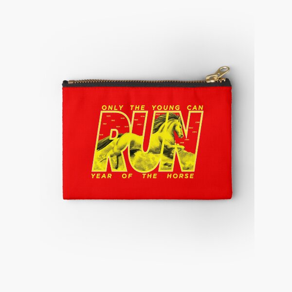 Item preview, Year of the Horse Zodiac: Only The Young... Can Run (Gold) designed and sold by Fans-Lucky-13.