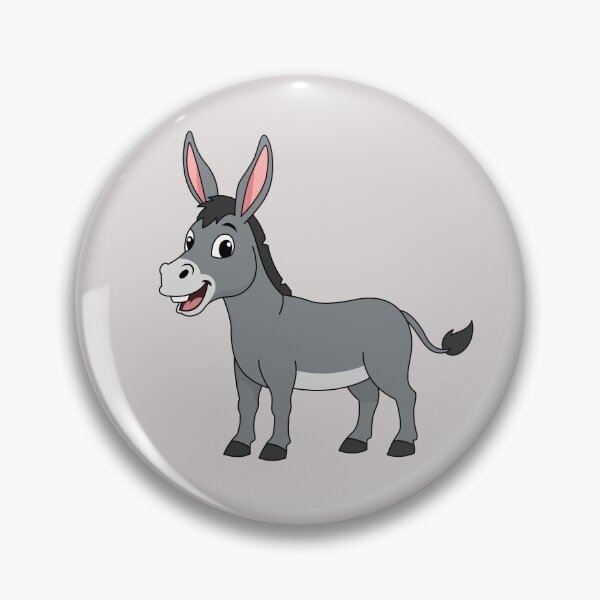 Item preview, Cute Cartoon Donkey Happy Baby Jackass Art designed and sold by SolutionsArt.