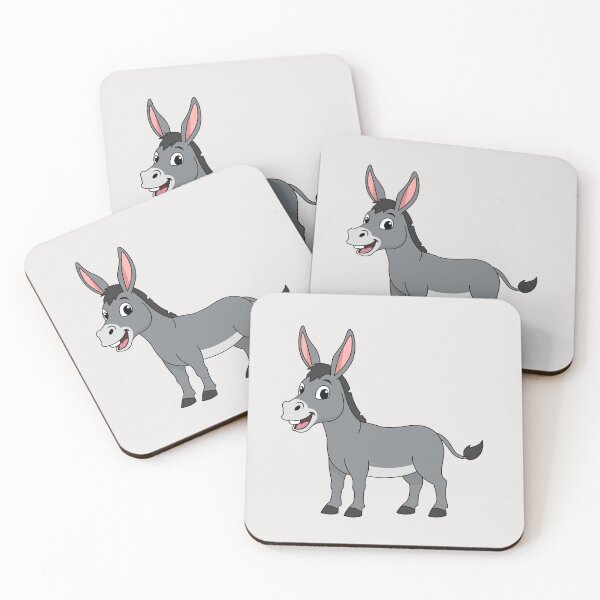 Item preview, Cute Cartoon Donkey Happy Baby Jackass Art designed and sold by SolutionsArt.