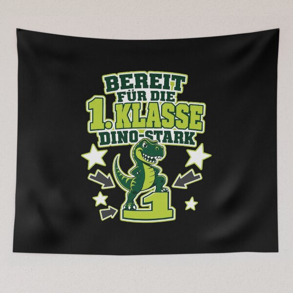 Item preview, Dinosaurs starting school Ready for 1st grade designed and sold by pirminio.