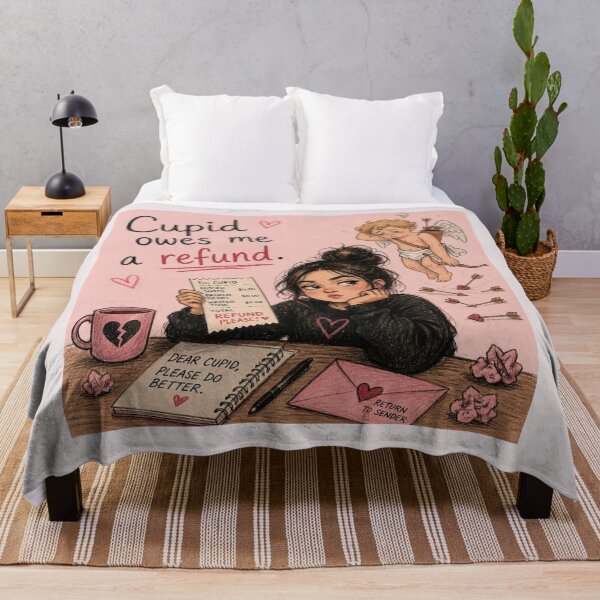 Item preview, Cupid owes me a refund designed and sold by CinemaChronik.