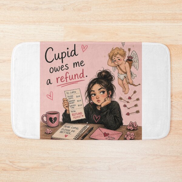Item preview, Cupid owes me a refund designed and sold by CinemaChronik.