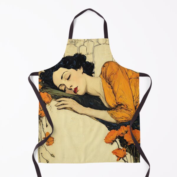 Item preview, Sleeping Among Memories – Vintage Art Nouveau Illustration designed and sold by obstinator.