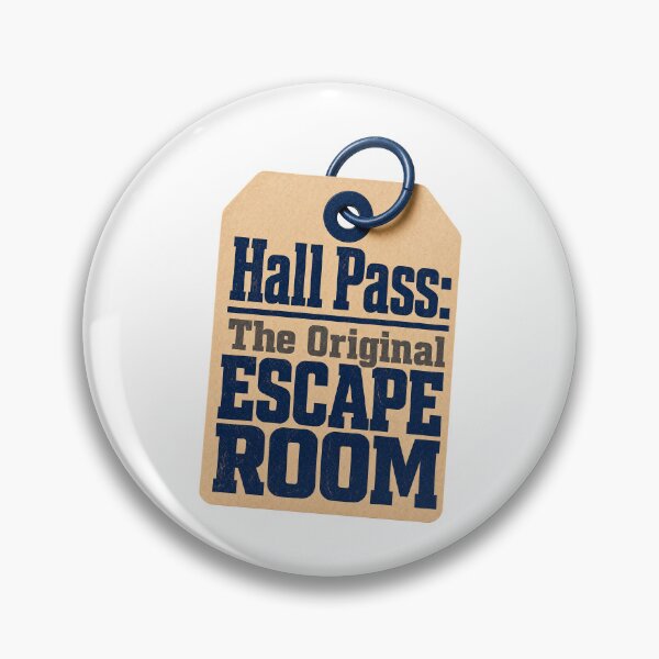 Item preview, Teacher Humor Hall Pass Escape Room designed and sold by pirminio.