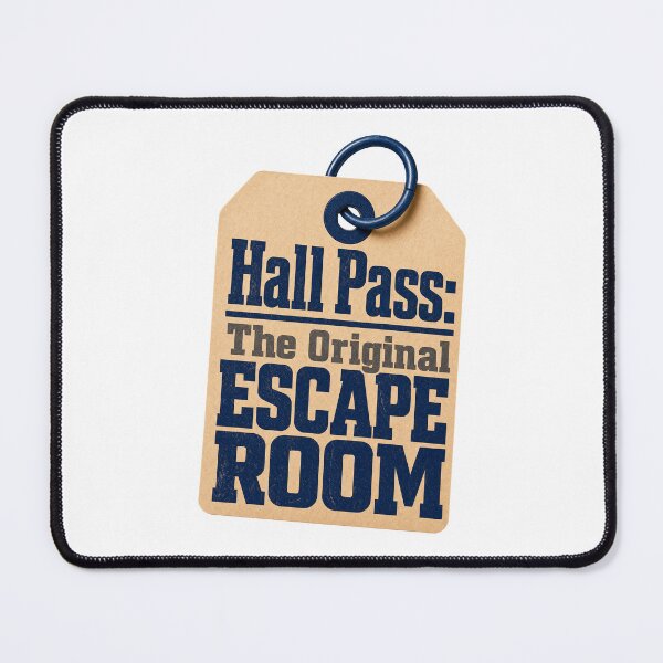 Item preview, Teacher Humor Hall Pass Escape Room designed and sold by pirminio.
