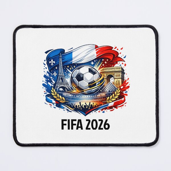 Item preview, France FIFA World Cup Trophy 2026 Football Soccer Fan Design  designed and sold by t-patterns.