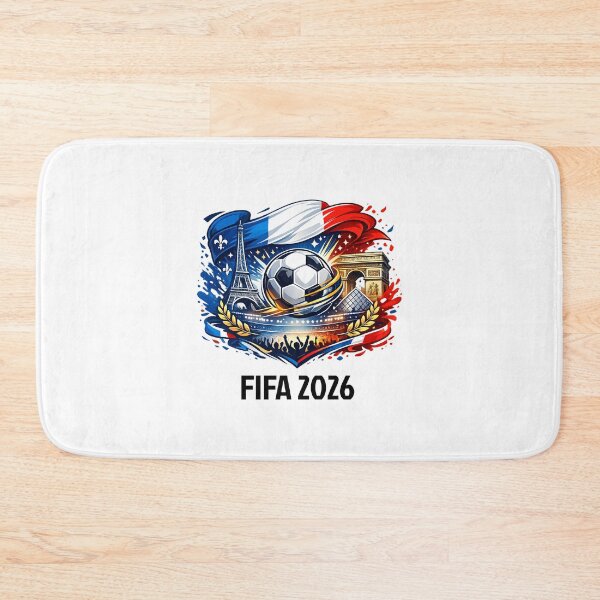 Item preview, France FIFA World Cup Trophy 2026 Football Soccer Fan Design  designed and sold by t-patterns.