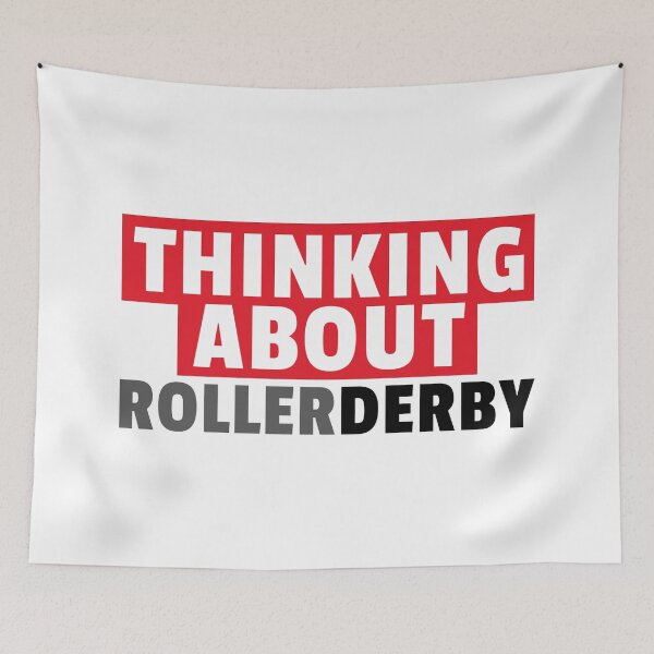 Item preview, Thinking About Roller Derby designed and sold by MaryAller.