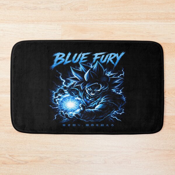 Item preview, Blue Fury- Super Saiyan  Goku - DBS Saiyan God- Blue Energy Blast Aesthetic Design designed and sold by Trinidesigns123.