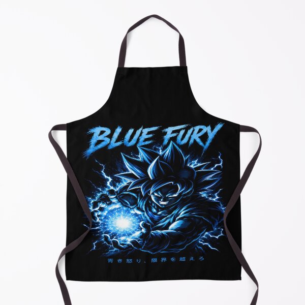 Item preview, Blue Fury- Super Saiyan Goku - DBS Saiyan God- Blue Energy Blast Aesthetic Design designed and sold by Trinidesigns123.