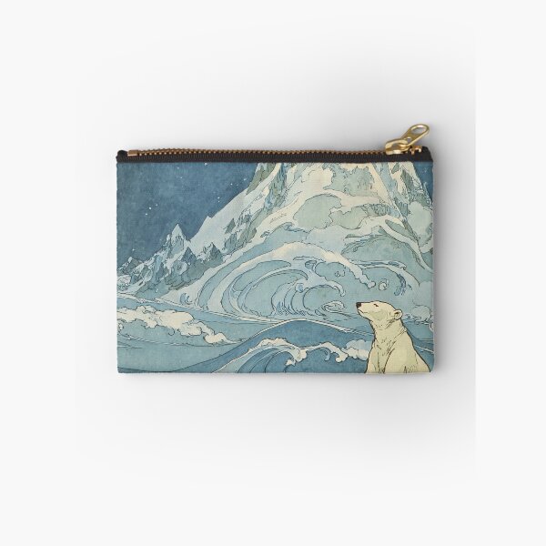 Item preview, Arctic Silence – Polar Bear Vintage Art designed and sold by obstinator.