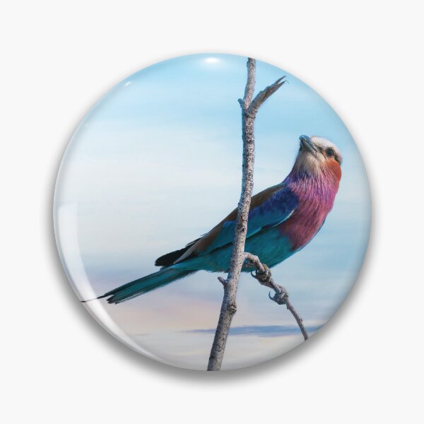 Item preview, The Colors of a Lilac Breasted Roller  designed and sold by Kay Brewer.