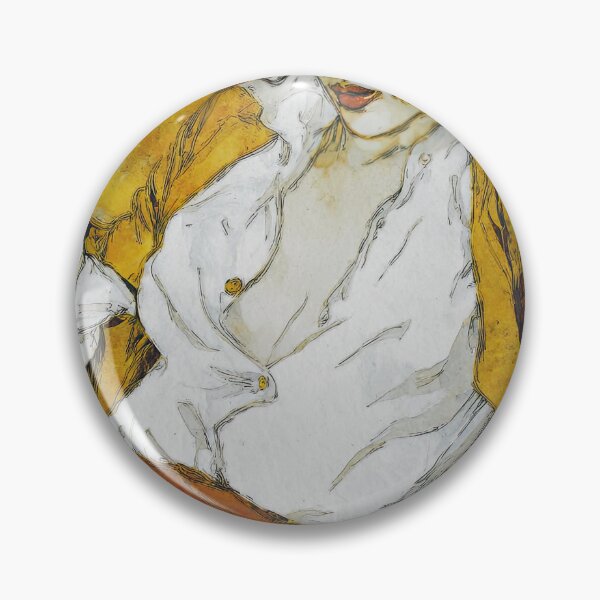 Item preview, Golden Reverie – Art Nouveau Portrait designed and sold by obstinator.