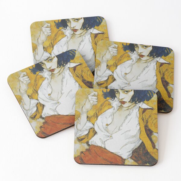 Item preview, Golden Reverie – Art Nouveau Portrait designed and sold by obstinator.