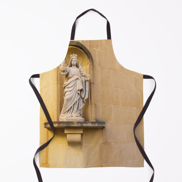 Item preview, Statue of Saint Venera Crowned Figure In Church Niche On Stone Facade designed and sold by Nmallia.