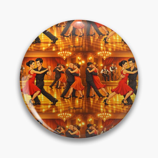 Item preview, Argentine Tango Passion – Golden Dance Hall Glow designed and sold by The Art Queen Of Michigan .