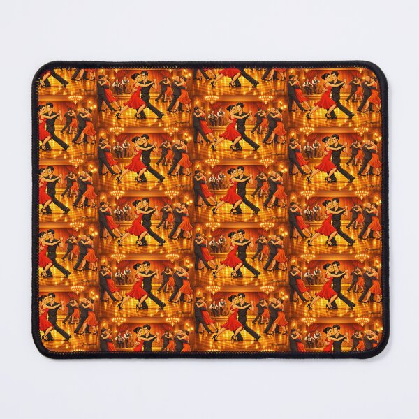 Item preview, Argentine Tango Passion – Golden Dance Hall Glow designed and sold by The Art Queen Of Michigan .
