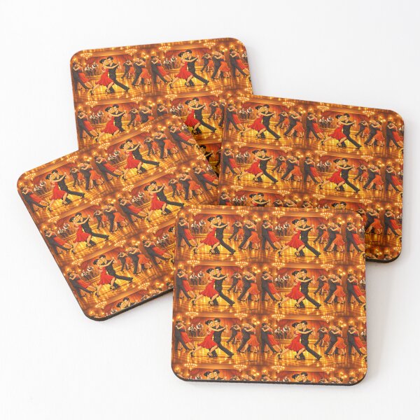 Item preview, Argentine Tango Passion – Golden Dance Hall Glow designed and sold by The Art Queen Of Michigan .