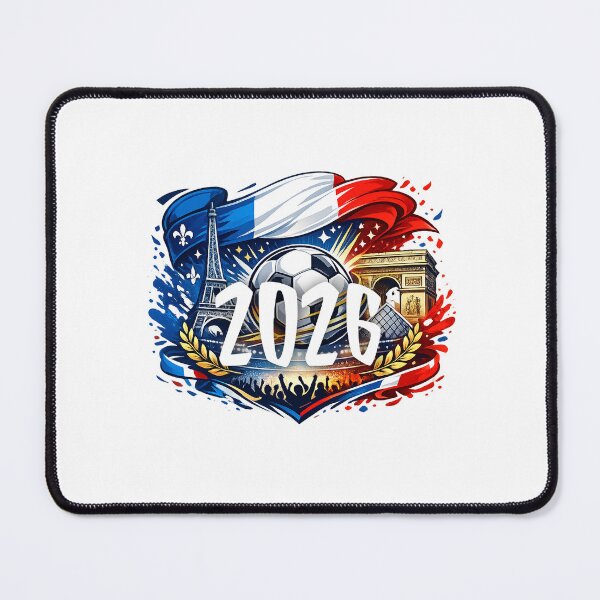 Item preview, France FIFA World Cup Trophy 2026 Football Soccer Fan Design designed and sold by t-patterns.
