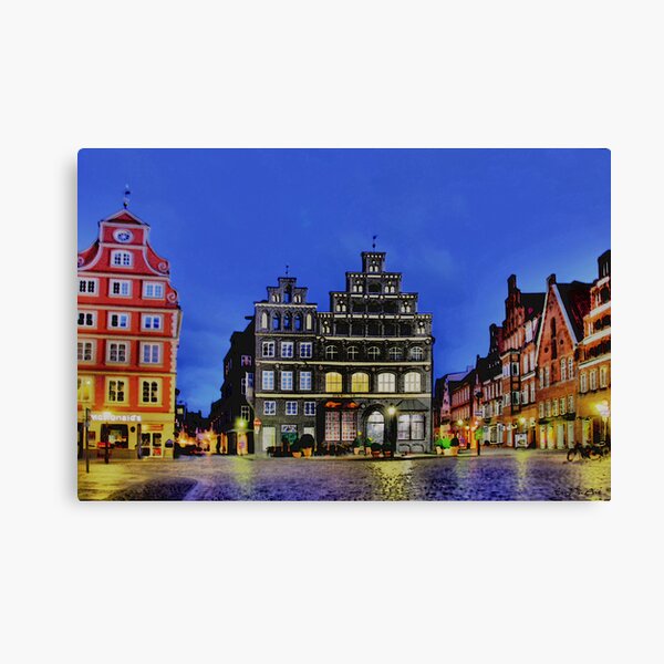 Lüneburg City Canvas Print