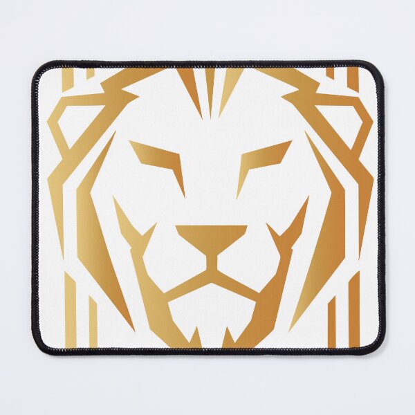 Item preview, Bold Gold Geometric Tiger Shield Graphic designed and sold by Kune Club.