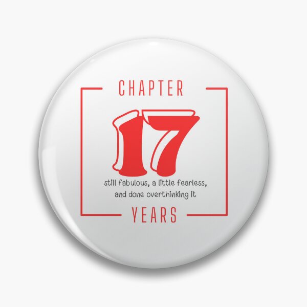 Item preview, Chapter 17 Years Still Fabulous Fearless designed and sold by Itsheartshop.