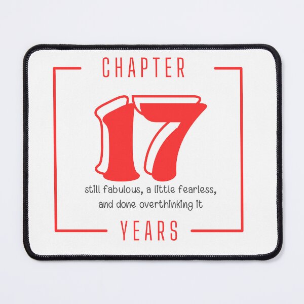 Item preview, Chapter 17 Years Still Fabulous Fearless designed and sold by Itsheartshop.