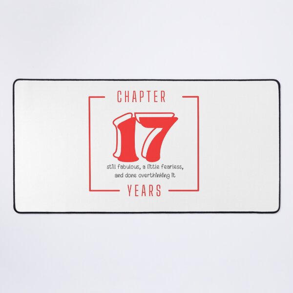 Item preview, Chapter 17 Years Still Fabulous Fearless designed and sold by Itsheartshop.