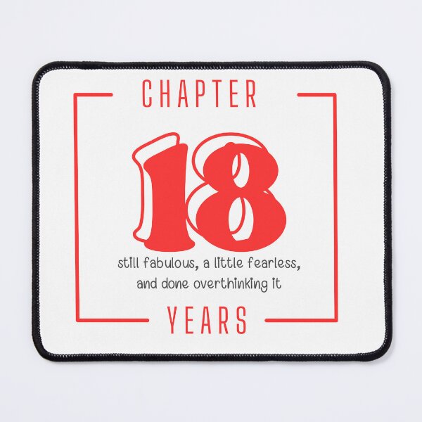 Item preview, Chapter 18 Years Still Fabulous Fearless designed and sold by Itsheartshop.
