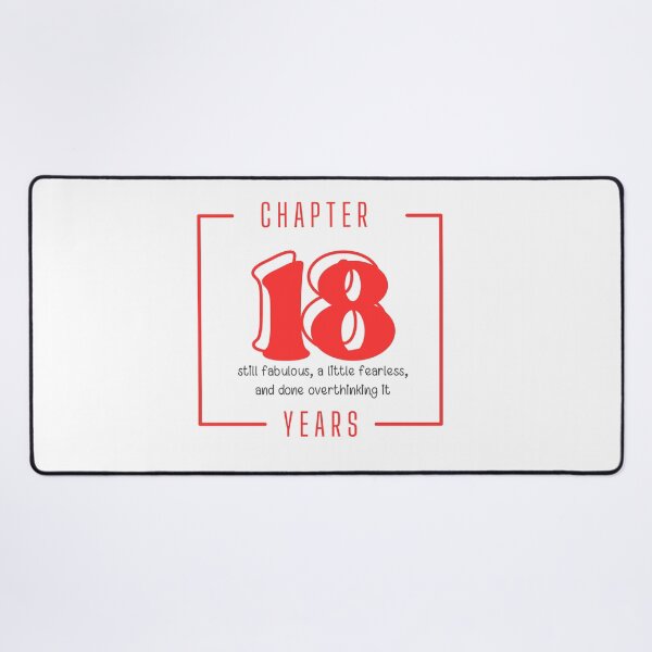 Item preview, Chapter 18 Years Still Fabulous Fearless designed and sold by Itsheartshop.