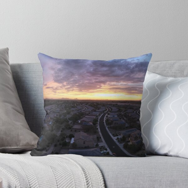 Item preview, Arizona Sunset Photography – Desert Neighborhood Golden Hour Wall Art designed and sold by Tempraneo Photo.