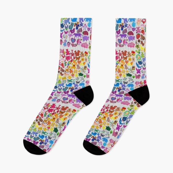 Item preview, rainbow stickers designed and sold by CatsCritterDesigns .