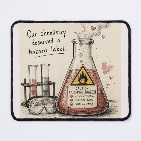 Item preview, Our chemistry deserved a hazard label designed and sold by CinemaChronik.