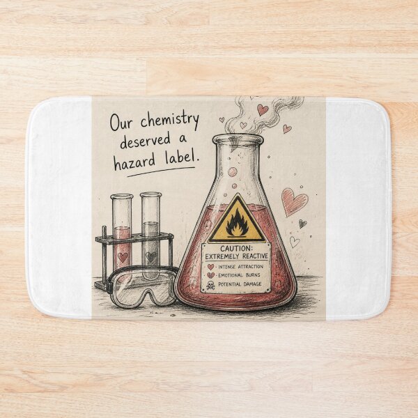 Item preview, Our chemistry deserved a hazard label designed and sold by CinemaChronik.