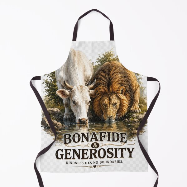 Item preview, Lion and cow unity designed and sold by urbanshop7.