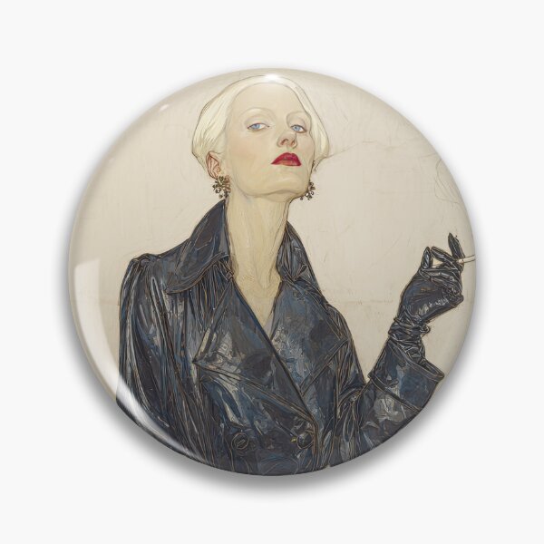 Item preview, Midnight Elegance  – Art Nouveau Portrait designed and sold by obstinator.