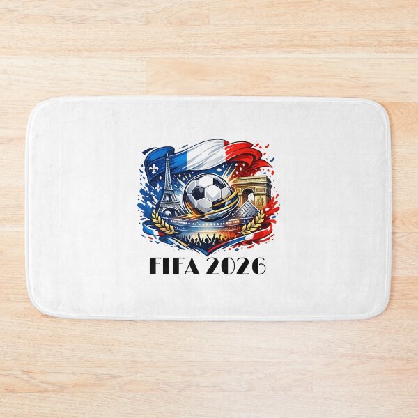 Item preview, France FIFA World Cup Trophy 2026 Football Soccer Fan Design  designed and sold by t-patterns.