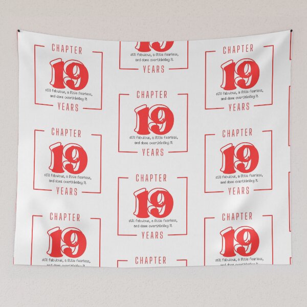 Item preview, Chapter 19 Years Still Fabulous Fearless designed and sold by Itsheartshop.
