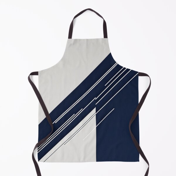 Item preview, Minimalist Navy Blue Geometric Lines Pattern | Modern Abstract Diagonal Design designed and sold by semenol.