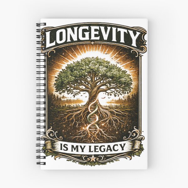 Item preview, Longevity Is My Legacy | Tree of Life DNA Wellness Vintage Inspirational  designed and sold by CKADigital.