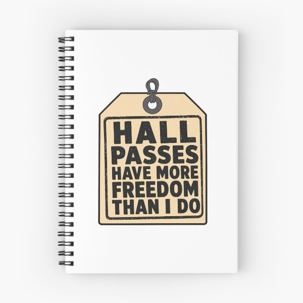 Item preview, Funny teacher hall pass saying designed and sold by pirminio.