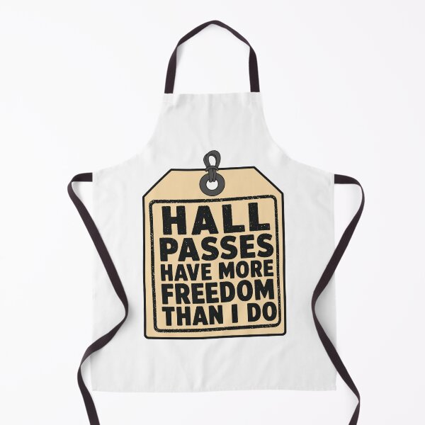 Item preview, Funny teacher hall pass saying designed and sold by pirminio.