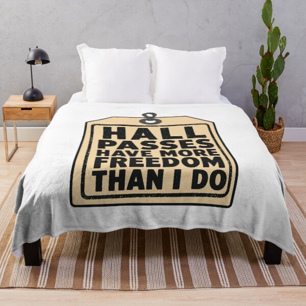 Item preview, Funny teacher hall pass saying designed and sold by pirminio.