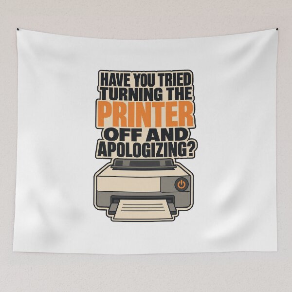 Item preview, Funny IT printer saying designed and sold by pirminio.