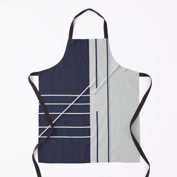 Item preview, Modern Geometric Color Block Pattern | Navy Blue Minimalist Abstract Art designed and sold by semenol.