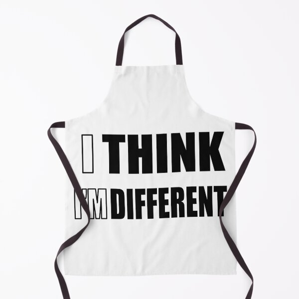 Item preview, I Think I'm Different (Think different) designed and sold by E-W-D.