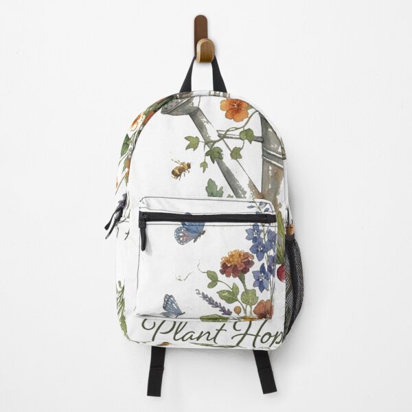 Item preview, Plant Hope. Harvest Joy. | Vintage Gardening Watering Can Floral Design designed and sold by CKADigital.