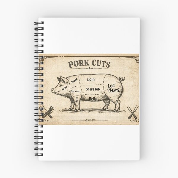 Item preview, Pork Cuts designed and sold by moshmastermetalbbq.