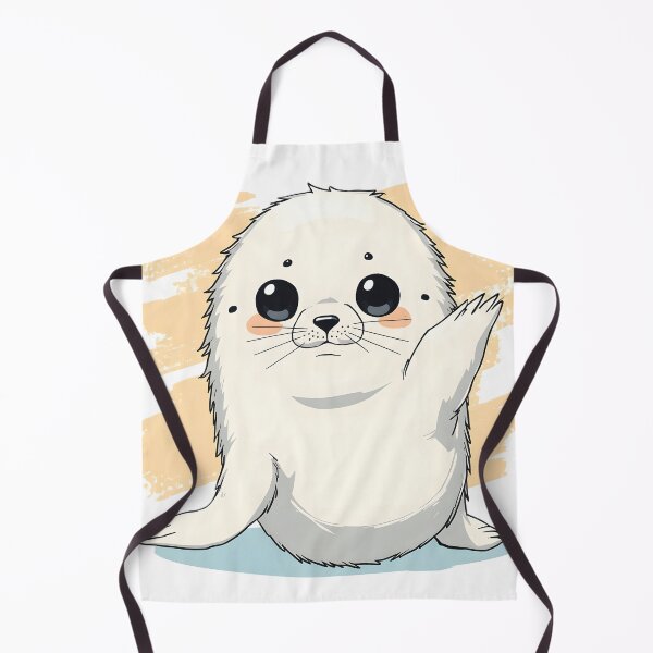 Item preview, Cute Baby Seal Sticker | Kawaii Arctic Seal Illustration | Adorable Ocean Animal Art designed and sold by dreamz-world.