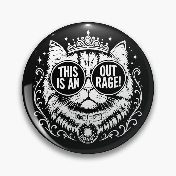 Item preview, Dungeon Crawler Carl This Is An OUTRAGE Princess Donut Mongo designed and sold by AmayaCotter.